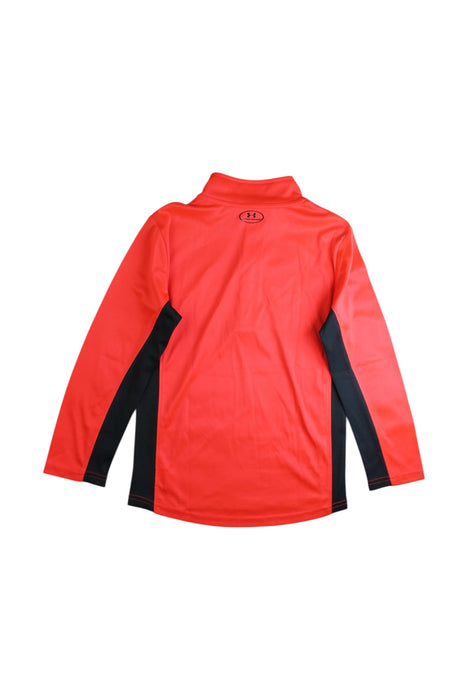 A Red Active Tops from Under Armour in size 6T for neutral. (Back View)