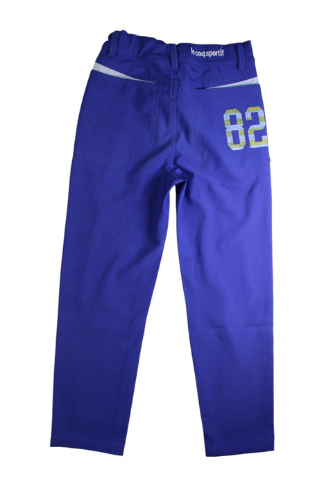 A Blue Active Pants from Le Coq Sportif in size 10Y for boy. (Back View)