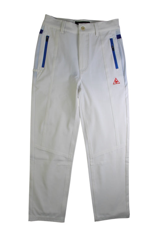 A White Active Pants from Le Coq Sportif in size 12Y for girl. (Front View)