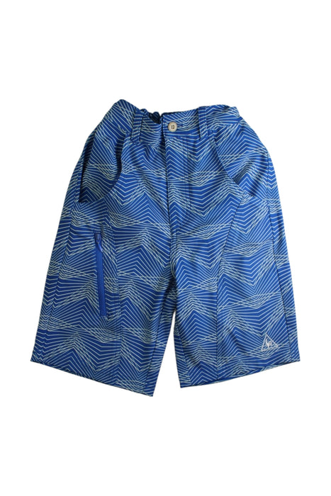 A Blue Active Shorts from Le Coq Sportif in size 10Y for girl. (Front View)