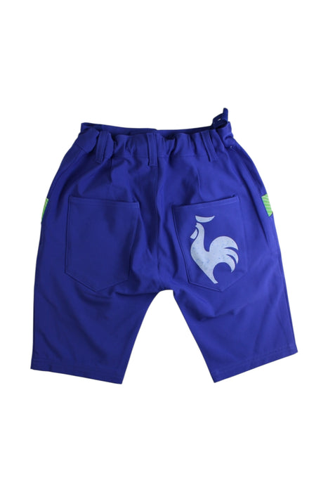 A Blue Active Shorts from Le Coq Sportif in size 7Y for girl. (Back View)