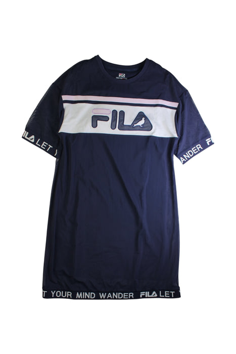 A Navy Short Sleeve Dresses from Fila in size 14Y for girl. (Front View)