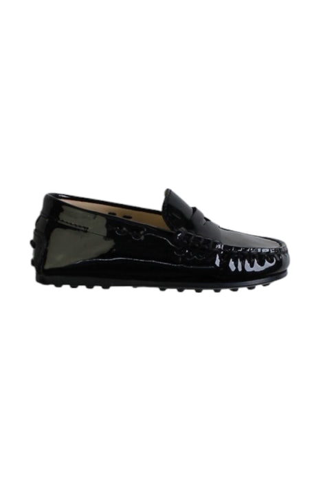A Black Loafers & Moccasins from Tod’s in size 3T for boy. (Front View)