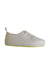 A White Sneakers from Mini Melissa in size 3T for boy. (Front View)