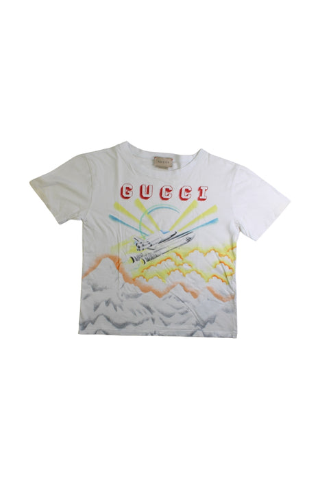 A Multicolour Short Sleeve T Shirts from Gucci in size 6T for boy. (Front View)