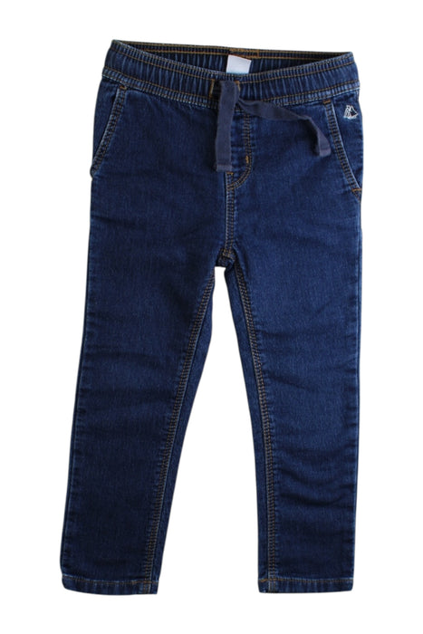 A Blue Jeans from Petit Bateau in size 3T for neutral. (Front View)