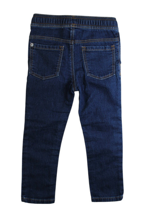 A Blue Jeans from Petit Bateau in size 3T for neutral. (Back View)