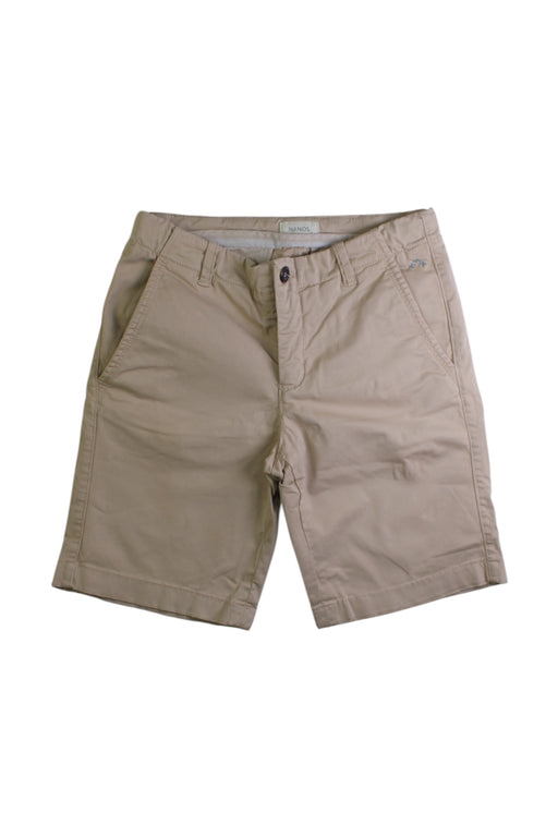 A Beige Shorts from Nanos in size 10Y for boy. (Front View)