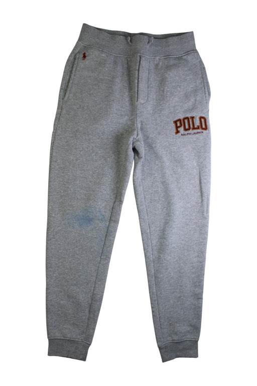 A Grey Sweatpants from Polo Ralph Lauren in size 8Y for boy. (Front View)