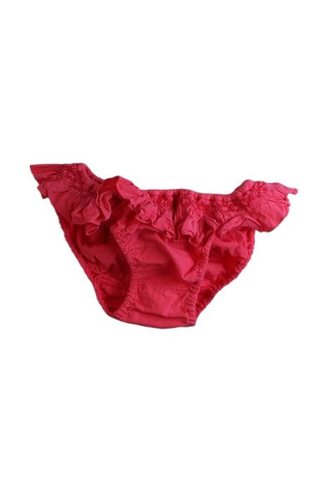 A Red Bikinis from Bonton in size 8Y for girl. (Front View)
