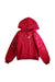 A Red Hooded Sweatshirts from MSGM in size 8Y for girl. (Front View)