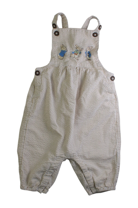 A Beige Long Overalls from Jojo Maman Bébé in size 18-24M for boy. (Front View)