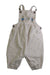 A Beige Long Overalls from Jojo Maman Bébé in size 18-24M for boy. (Front View)
