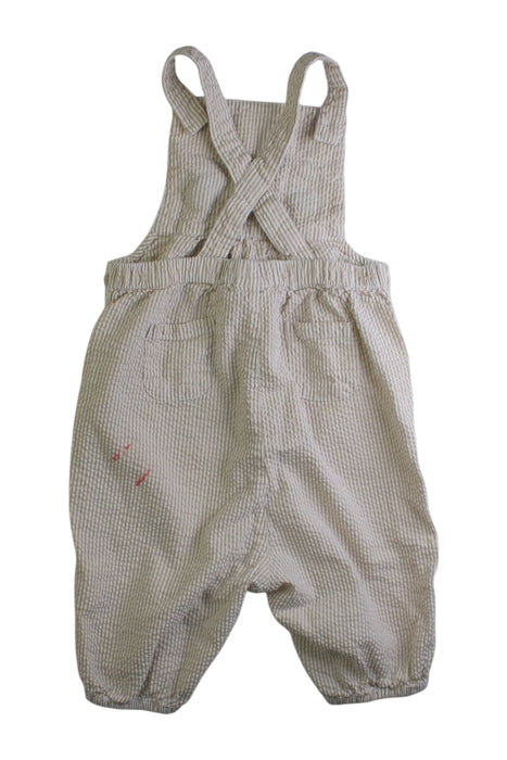 A Beige Long Overalls from Jojo Maman Bébé in size 18-24M for boy. (Back View)