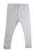 A White Leggings from Petit Bateau in size 2T for neutral. (Back View)