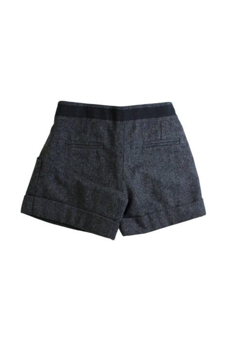 A Grey Shorts from Jacadi in size 2T for girl. (Back View)