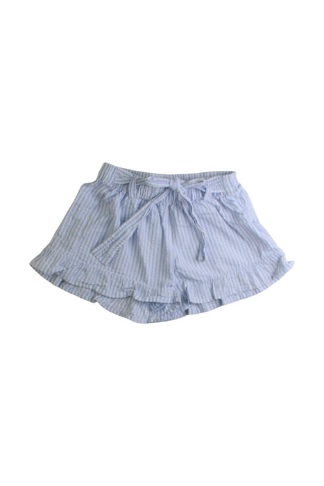 A Blue Shorts from Seed in size 3T for girl. (Front View)