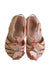 A Pink Sandals from Zaxy in size 3T for girl. (Back View)