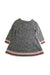A Grey Sweater Dresses from Roots in size 2T for girl. (Back View)