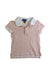 A Pink Short Sleeve Shirts from Polo Ralph Lauren in size 4T for girl. (Front View)