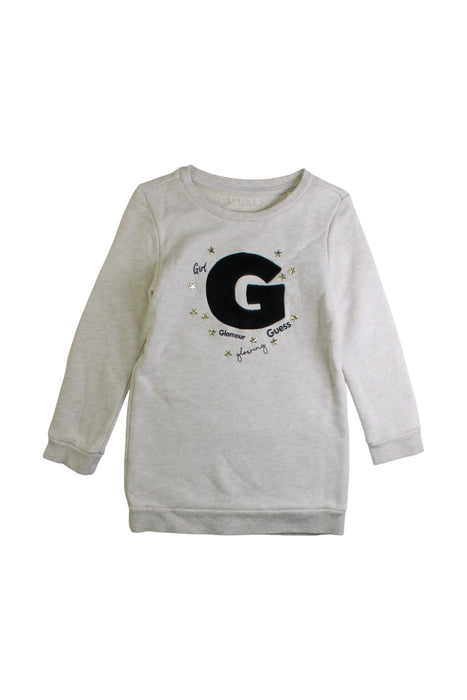A Ivory Sweater Dresses from Guess in size 2T for girl. (Front View)