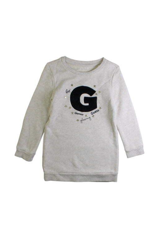 A Ivory Sweater Dresses from Guess in size 2T for girl. (Front View)