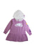 A Multicolour Sweater Dresses from Roots in size 2T for girl. (Front View)