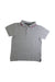 A Grey Short Sleeve Polos from Monoprix in size 8Y for boy. (Front View)