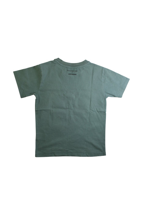 A Green Short Sleeve T Shirts from Maison Kitsuné in size 6T for neutral. (Back View)