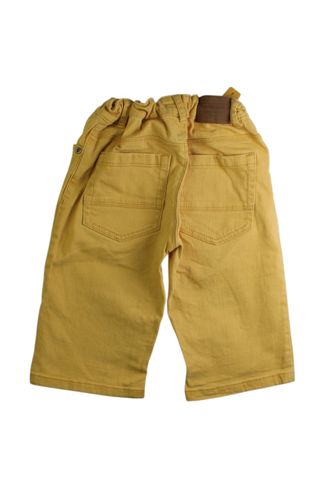 A Yellow Shorts from Vertbaudet in size 8Y for boy. (Back View)