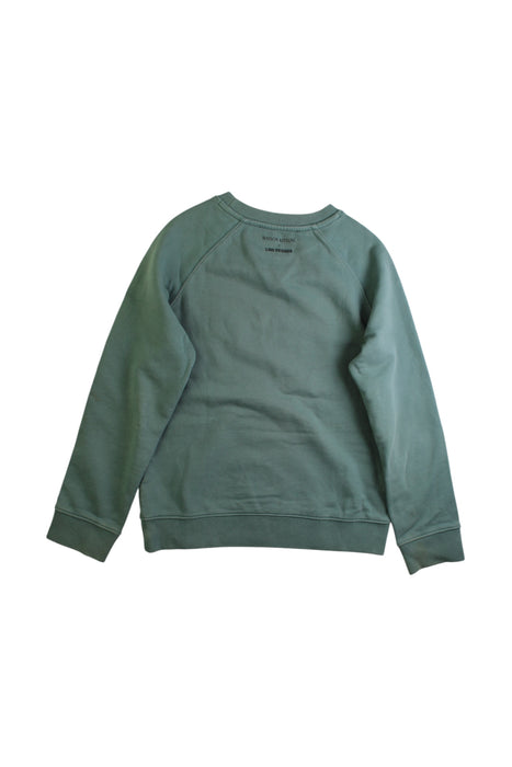 A Green Crewneck Sweatshirts from Maison Kitsuné in size 8Y for neutral. (Back View)