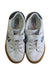 A White Sneakers from Feiyue in size 7Y for boy. (Back View)