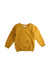 A Yellow Knit Sweaters from purebaby in size 18-24M for neutral. (Front View)