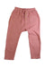 A Pink Casual Pants from purebaby in size 4T for girl. (Front View)