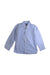 A Blue Long Sleeve Shirts from Thomas Brown in size 6T for boy. (Front View)