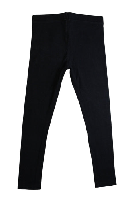 A Black Leggings from Seed in size 6T for girl. (Back View)