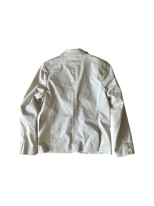 A Beige Blazers from Jacadi in size 10Y for neutral. (Back View)