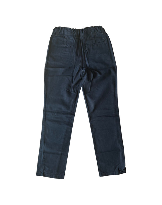 A Navy Casual Pants from Jacadi in size 10Y for boy. (Back View)