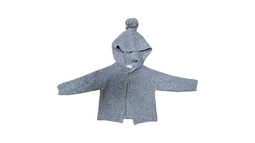 A Grey Cardigans from Rylee + Cru in size 6-12M for neutral. (Front View)