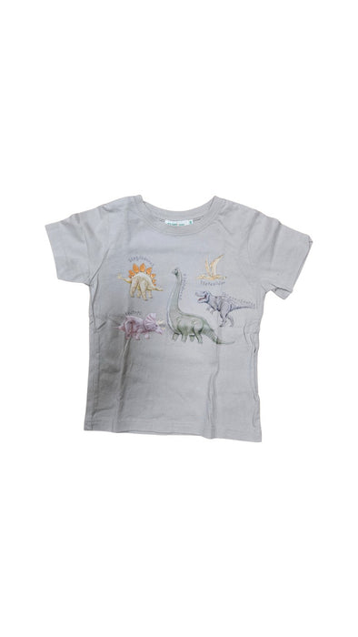 A Grey Short Sleeve T Shirts from BEAMS in size 3T for boy. (Front View)