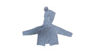 A Grey Cardigans from Rylee + Cru in size 6-12M for neutral. (Back View)