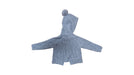 A Grey Cardigans from Rylee + Cru in size 6-12M for neutral. (Back View)