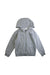 A Grey Zippered Sweatshirts from Volcom in size 5T for boy. (Front View)