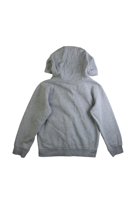 A Grey Zippered Sweatshirts from Volcom in size 5T for boy. (Back View)
