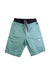 A Green Shorts from Petit Bateau in size 6T for boy. (Front View)
