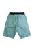 A Green Shorts from Petit Bateau in size 6T for boy. (Back View)