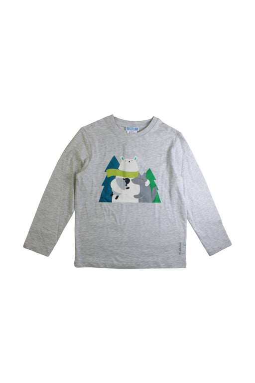 A Multicolour Long Sleeve T Shirts from Jacadi in size 6T for boy. (Front View)