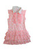 A Pink Sleeveless Dresses from Nicholas & Bears in size 6T for girl. (Front View)