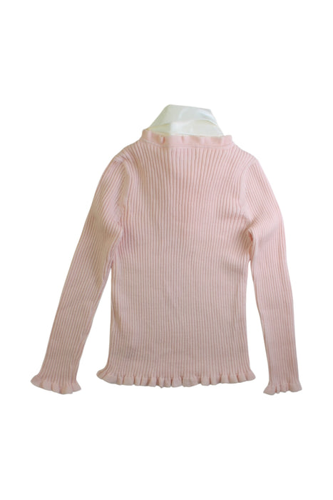 A Pink Long Sleeve Tops from Nicholas & Bears in size 6T for girl. (Back View)