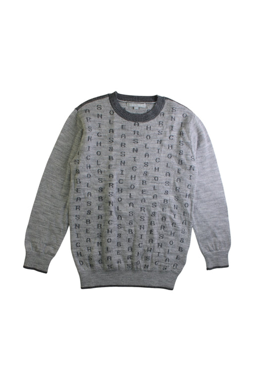 A Grey Knit Sweaters from Nicholas & Bears in size 6T for boy. (Front View)
